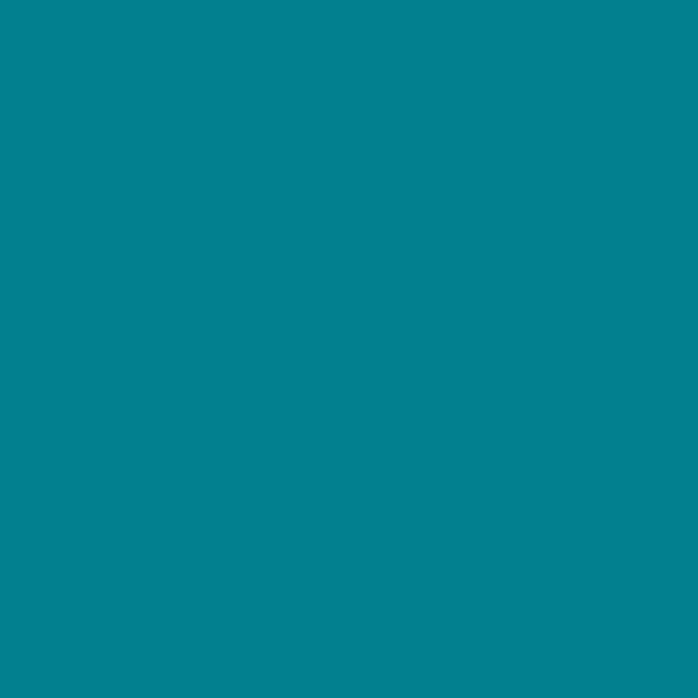 Infinite Hue: "Dark Cyan" color available in many different patterns. A solid image showing the color.