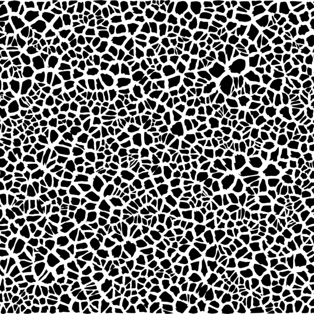 Infinite Hue: "Giraffe" pattern available in hundreds of different colors. The Black & White image of the design.