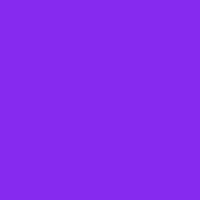Infinite Hue: "Neon Purple" color available in many different patterns. A solid image showing the color.