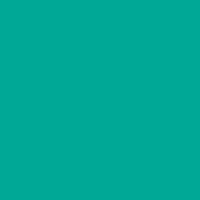 Infinite Hue: "Persian Green" color available in many different patterns. A solid image showing the color.