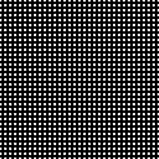 Infinite Hue: "Rattan" pattern available in hundreds of different colors. The Black & White image of the design.