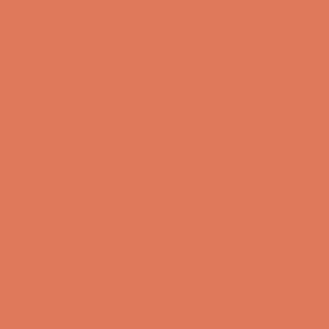 Infinite Hue: "Terra Cotta" color available in many different patterns. A solid image showing the color.